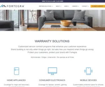 4Warranty.net(Fortegra Warranty Solutions) Screenshot