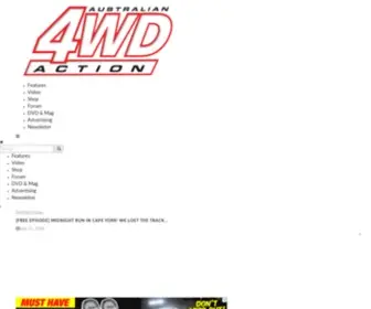 4Wdaction.com.au(4WD Action) Screenshot
