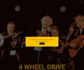 4Wdmusic.nl(4 Wheel Drive Bluegrass) Screenshot