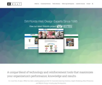4What.com(4What eLearning) Screenshot