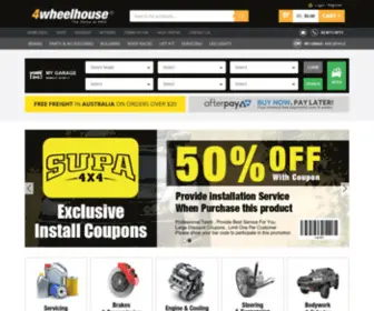 4Wheelhouse.com.au(4WD parts) Screenshot