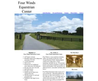 4Winds400.com(Four Winds Equestrian Center) Screenshot