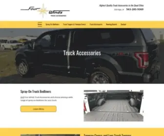 4Windstruckproducts.com(Four Winds Truck Accessories) Screenshot