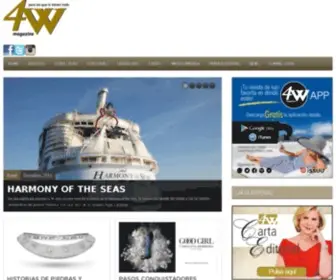 4Wmagazine.com(Revista) Screenshot