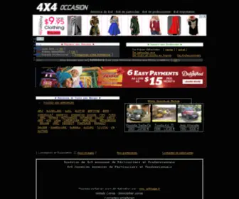 4X4-Occasion.com(4X4 D'OCCASION) Screenshot