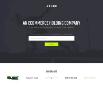 4X400.com(A modern holding company) Screenshot