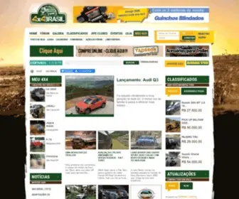 4X4Brasil.com.br(Tudo sobre 4x4 e off) Screenshot