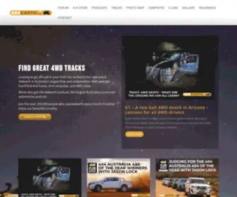 4X4Earth.com(4WD tracks) Screenshot