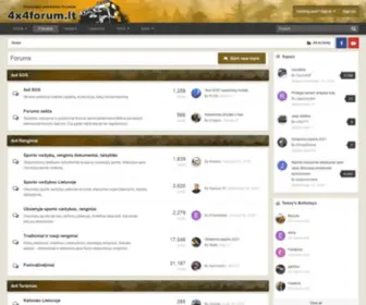 4X4Forum.lt(Forumas) Screenshot