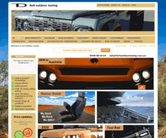 4X4Outdoortuning.com.au(4x4 Outdoor Tuning) Screenshot