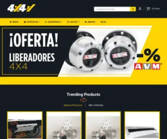 4X4Virtual.com(Tienda de accesorios 4x4) Screenshot