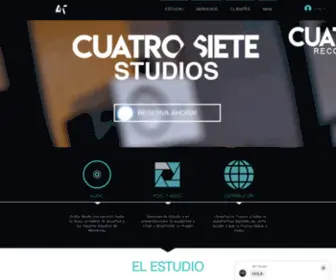 4X7Studio.com(4x7 Studio) Screenshot