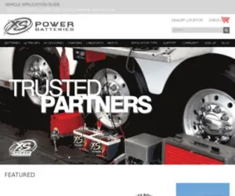 4Xspower.com(XS Power Batteries) Screenshot