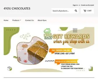 4Youchocolates.com(4you Chocolates) Screenshot