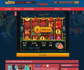 5-Dragons-Slot.com(5 Dragons Slot) Screenshot