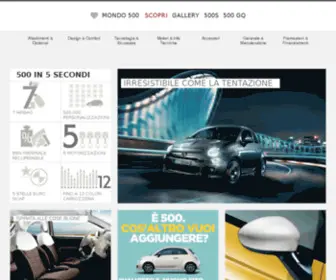 500Bygucci.com(Drive with Style with Fiat 500 by Gucci) Screenshot