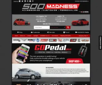 500Madness.com(FIAT 500 Parts and Accessories) Screenshot