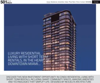 501Downtownmiami.com(501 Downtownmiami) Screenshot