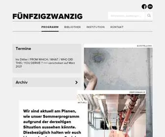 5020.info(Aktuelle Ausstellungen und Veranstaltungen) Screenshot