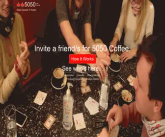 5050Cafefriends.com(5050 Cafe Friends) Screenshot