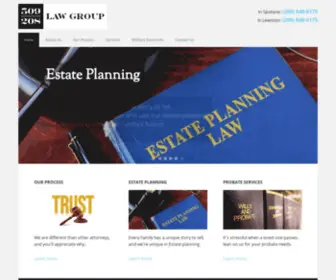 509208Lawgroup.com(Estate Planning Attorney Spokane) Screenshot