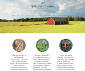 509Farmhouse.com(509 Farmhouse) Screenshot