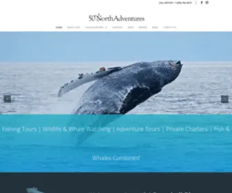 50Northadventures.com(50 North Adventures) Screenshot