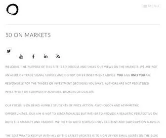 50Pipsfx.com(50 on Markets) Screenshot