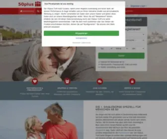 50Plus-Treff.ch(Partnersuche) Screenshot