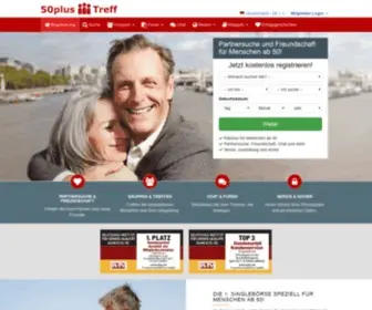 50Plus-Treff.de(Partnersuche) Screenshot