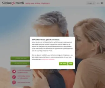 50Plusmatch.nl(Dating voor 50) Screenshot