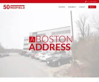 50Redfieldboston.com(A Boston Office Address Without The Hassle) Screenshot