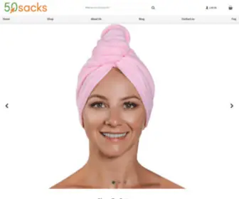 50Sacks.com(Get beauty products) Screenshot