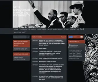 50Thanniversarymarchonwashington.com(50th Anniversary March on Washington) Screenshot