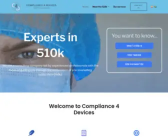 510Kfdapro.com(Compliance 4 Devices) Screenshot