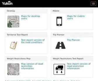 511Yukon.ca(Current Road Conditions) Screenshot