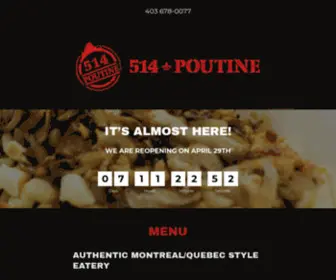 514Poutine.com(PoutinePoutine) Screenshot