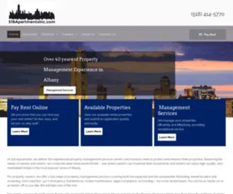 518Apartmentsinc.com(Professional Property Management In Albany) Screenshot