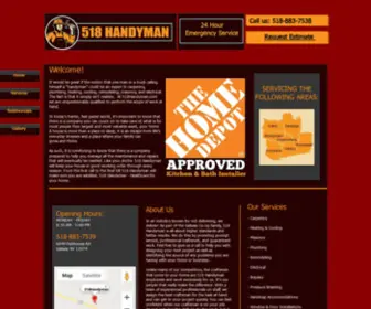 518Handyman.com(HOME) Screenshot