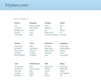 51Piano.com(De beste bron van informatie over 钢琴) Screenshot