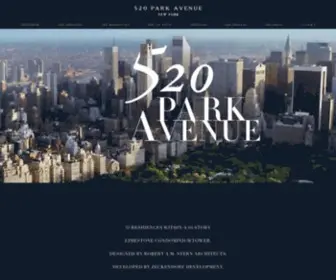 520Parkavenue.com(520 Parkavenue) Screenshot