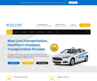 525Blue.com(Blue Line Taxi) Screenshot