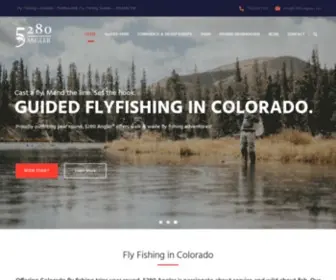 5280Angler.com(Colorado Fly Fishing Guides) Screenshot