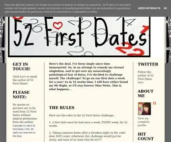 52Firstdates.com(52 First Dates) Screenshot