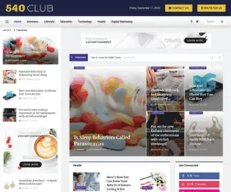 540-Club.com(HomeClub) Screenshot