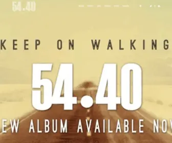 5440.com(The Official Website of 54) Screenshot