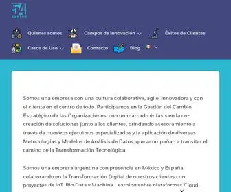 54Cuatro.com(Transformación digital de Gobiernos/PyMES/Grandes Empresas) Screenshot