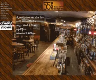 55Bar.com(The 55 Bar) Screenshot