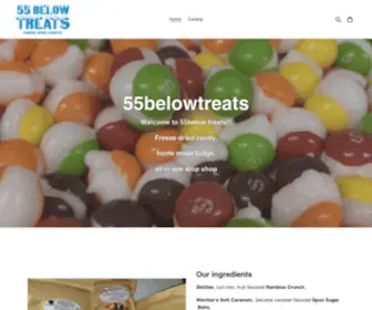 55Belowtreats.com(55 Below Treats) Screenshot