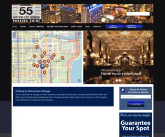 55Emonroegarage.com(55 East Monroe Parking Guide) Screenshot